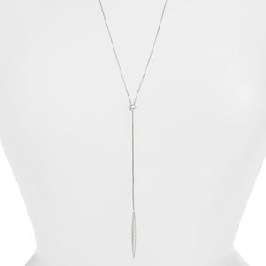 Nadri 'Tattoo' Encrusted Lariat Necklace